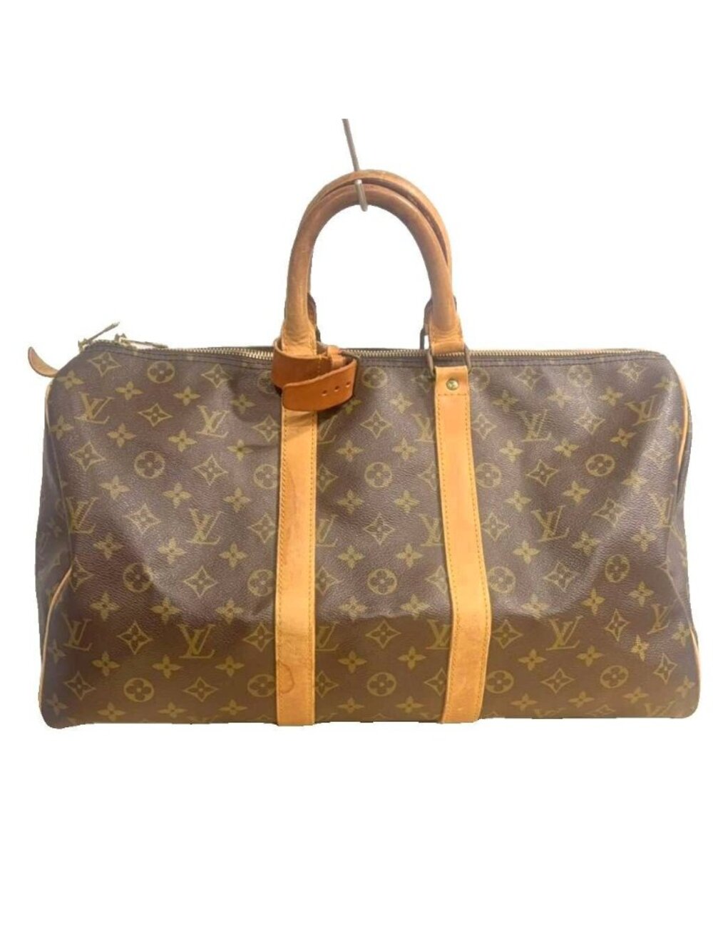 Louis Vuitton Keepall 45 Monogram Boston Bag Brown MS
